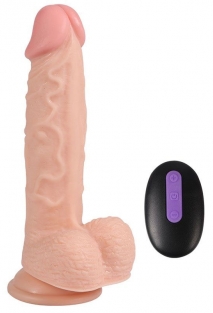 Hans Ger�ek�i Vanztuzlu Realistik �arjl� Uzaktan Kumandal� Dildo 21 cm